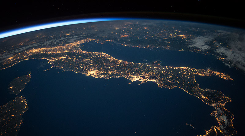 NASA - Italia desde el espacio - Neurona BA